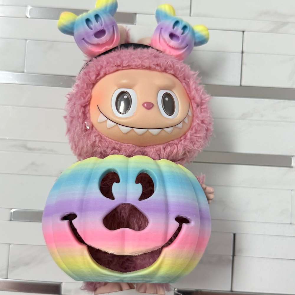Mickey Style 3D Printed Doll Costume 🎃 Fits 15-17cm LaBuBu’s - MULTICOLORED